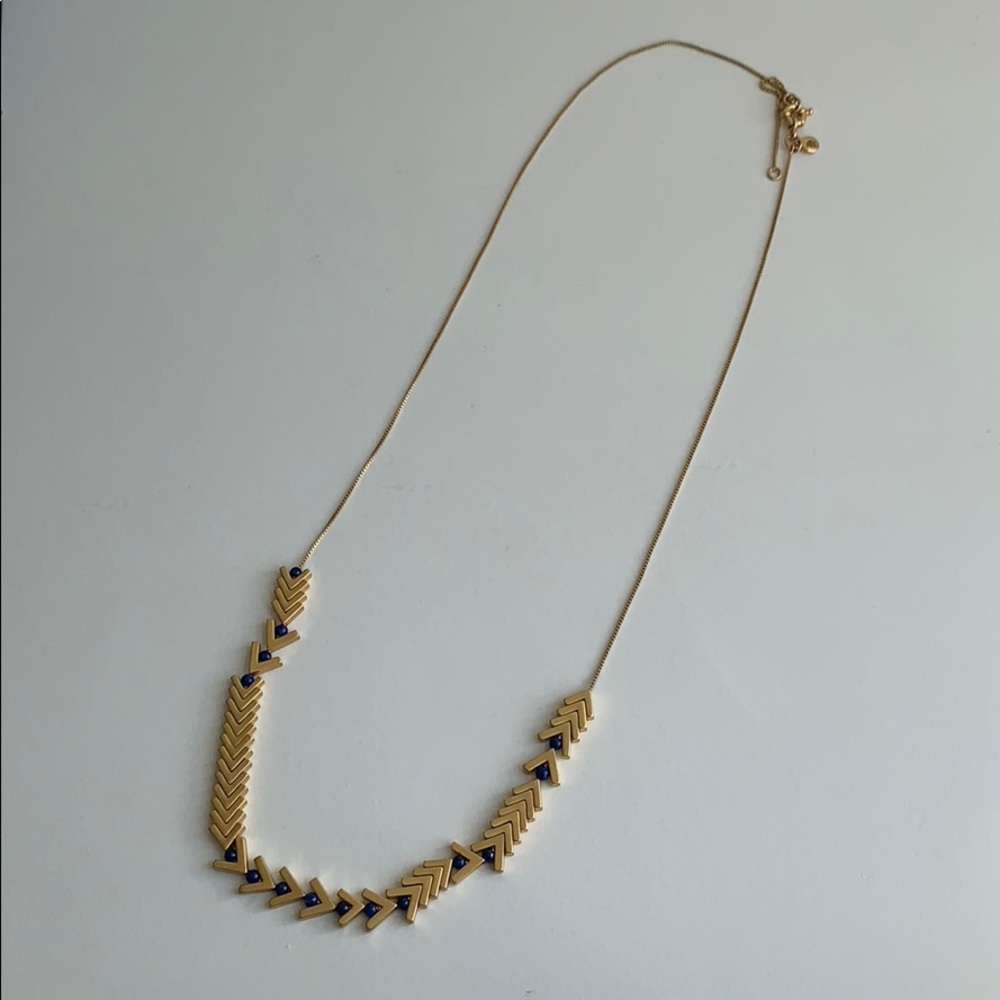 Madewell Long Gold Arrow Necklace